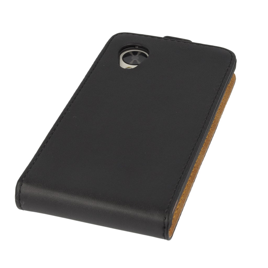 Pokrowiec z klapk na magnes Prestige Slim czarny LG Nexus 5 / 3