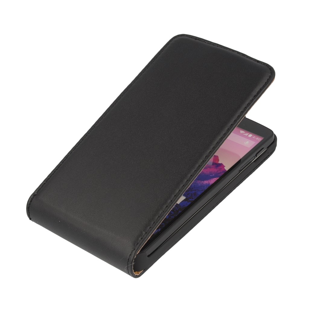 Pokrowiec z klapk na magnes Prestige Slim czarny LG Nexus 5 / 2