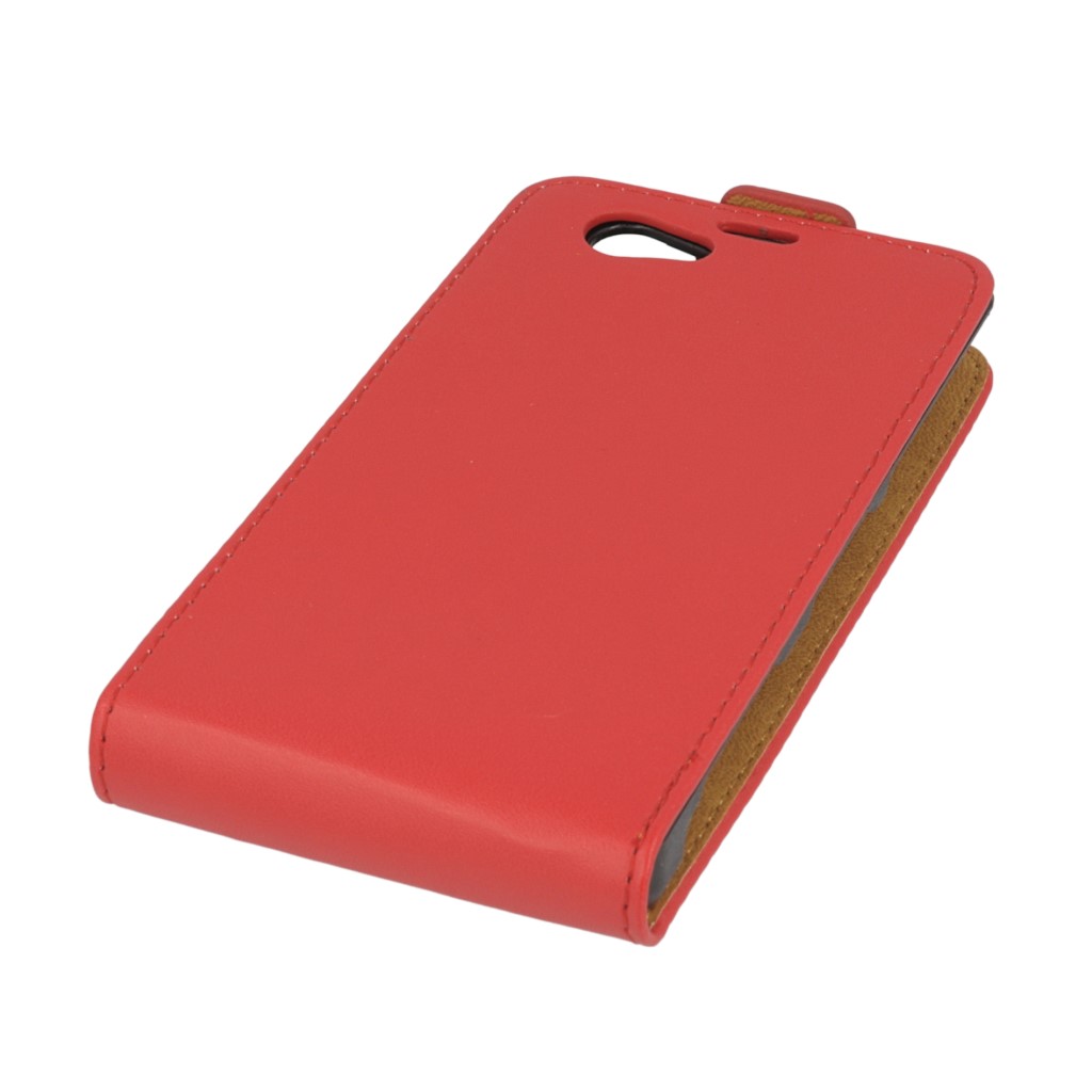 Pokrowiec z klapk na magnes Prestige Slim czerwony SONY Xperia Z1 Compact / 5