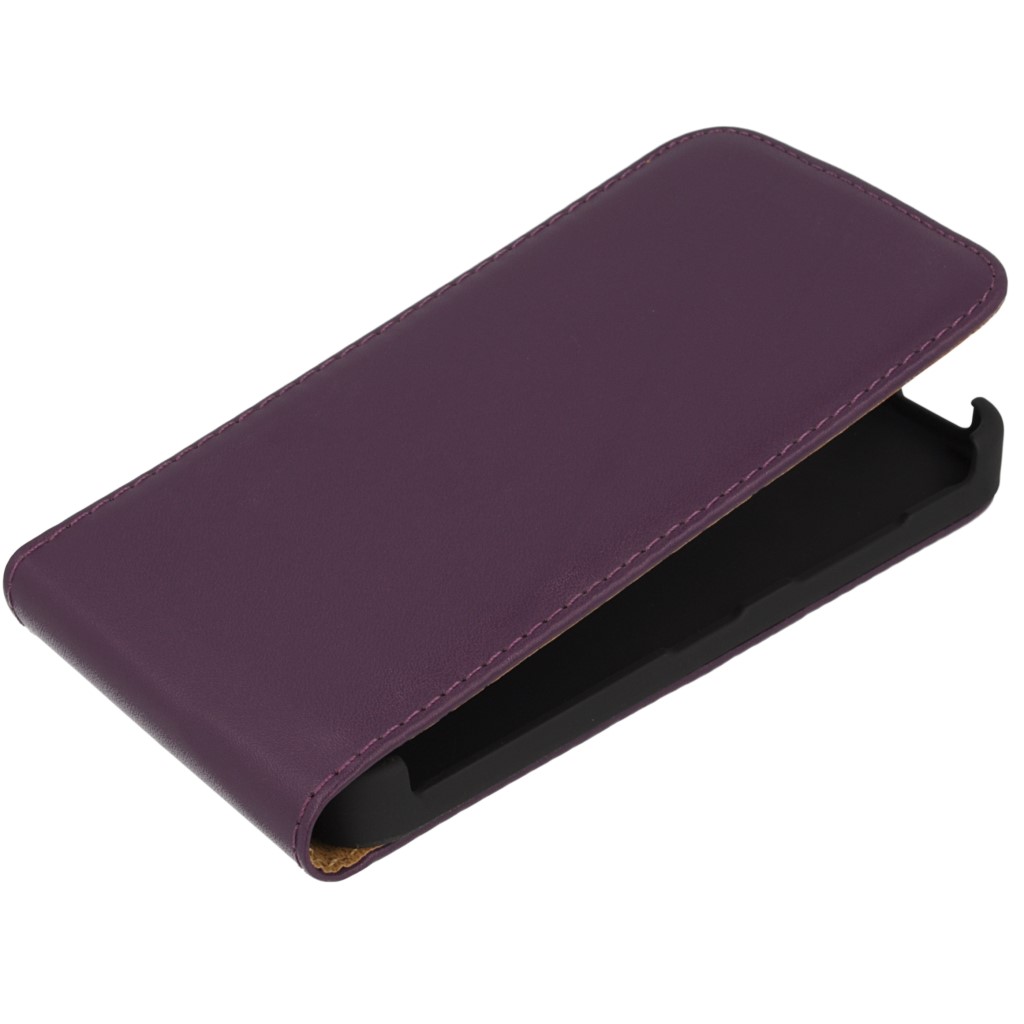 Pokrowiec z klapk na magnes Prestige Slim fioletowy NOKIA Lumia 530 / 2