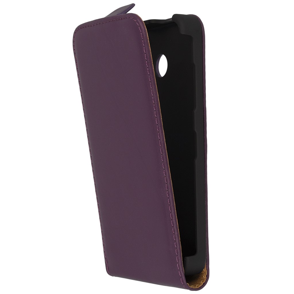 Pokrowiec z klapk na magnes Prestige Slim fioletowy NOKIA Lumia 530 / 8