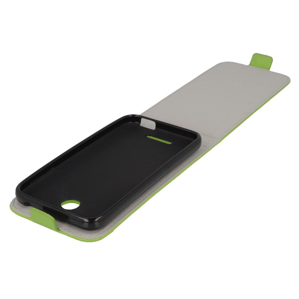 Pokrowiec z klapk na magnes Prestige Slim Flexi zielony HTC One E8 / 7