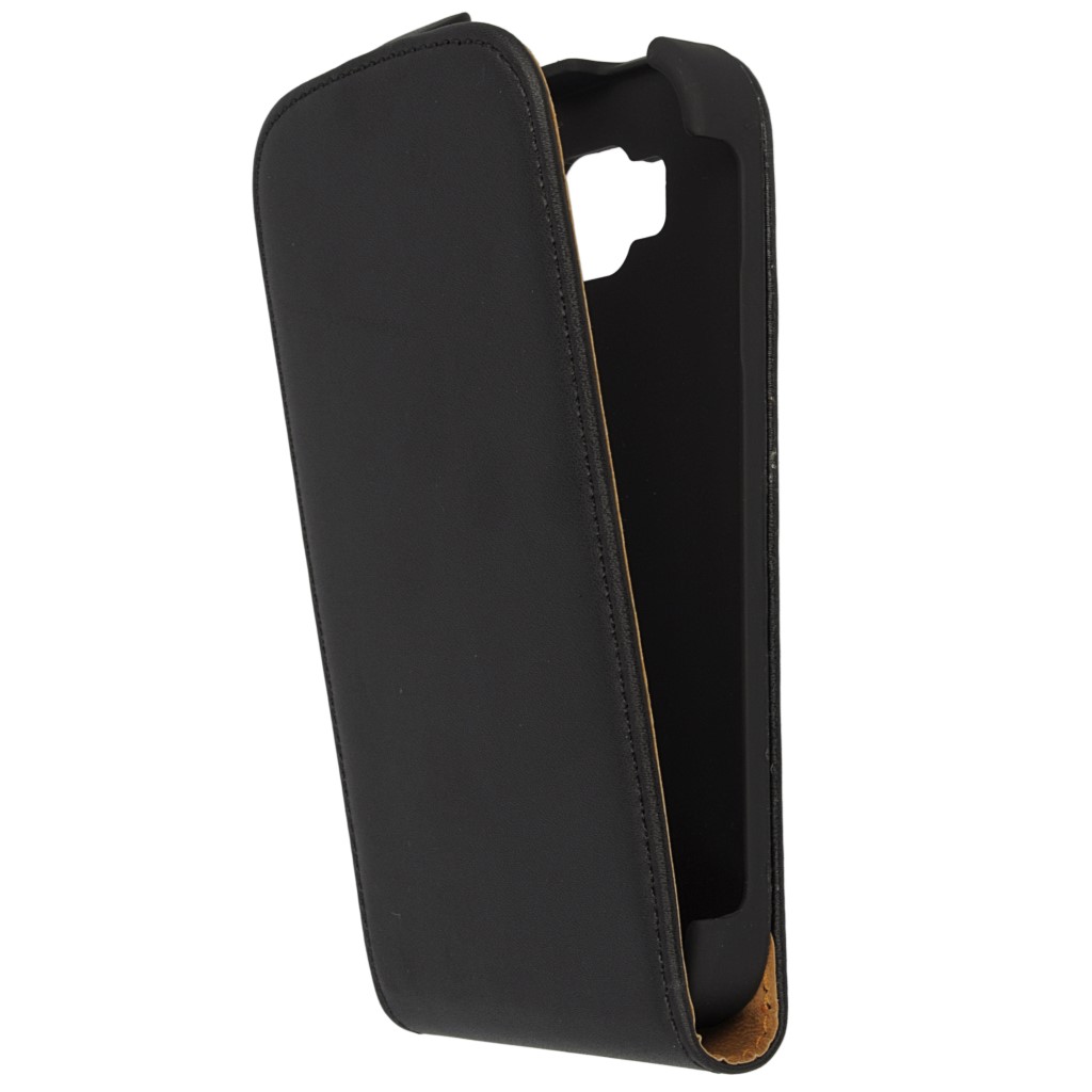 Pokrowiec z klapk na magnes Prestige Slim  czarny SAMSUNG Galaxy Note Edge / 3