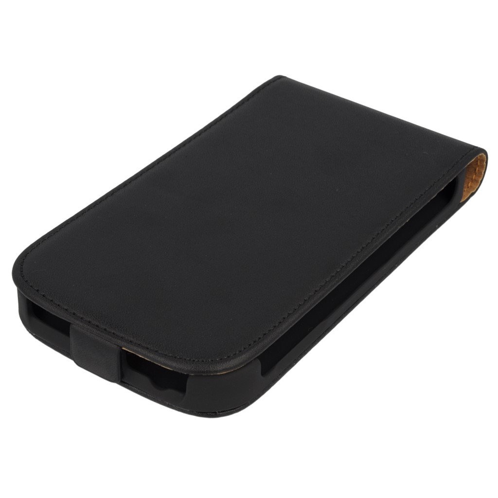 Pokrowiec z klapk na magnes Prestige Slim  czarny SAMSUNG SM-G900F Galaxy S5 / 4