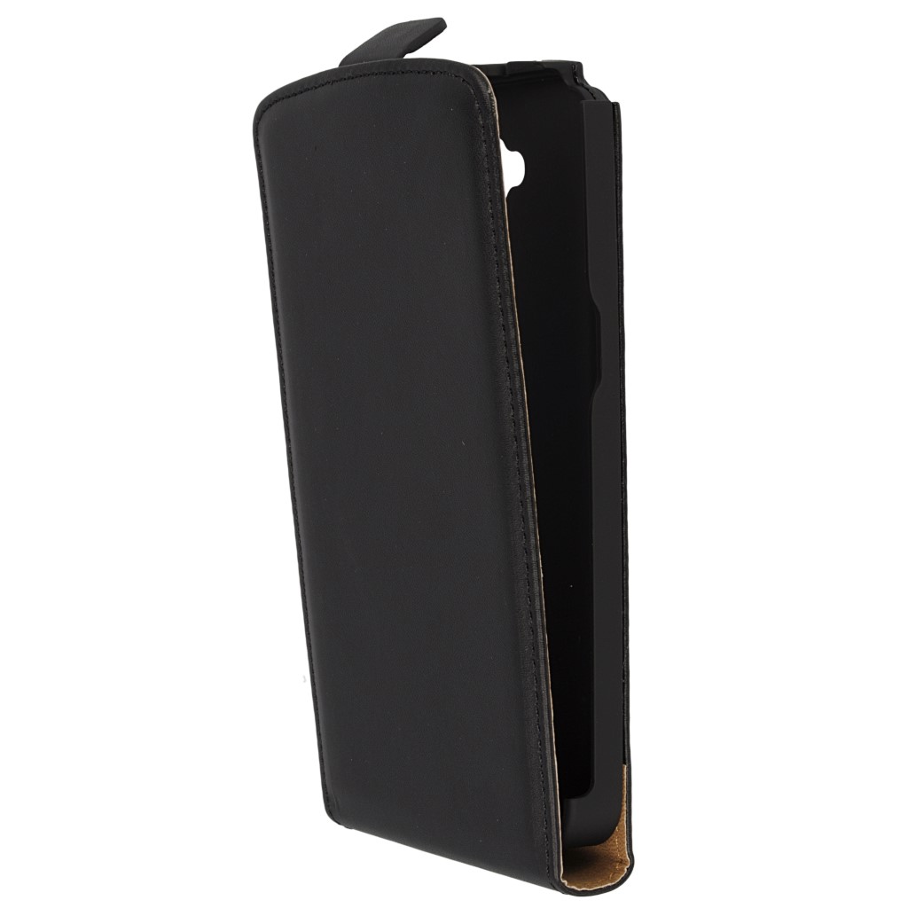 Pokrowiec z klapk na magnes Prestige Slim czarny LG G Pro Lite Dual D686 / 8