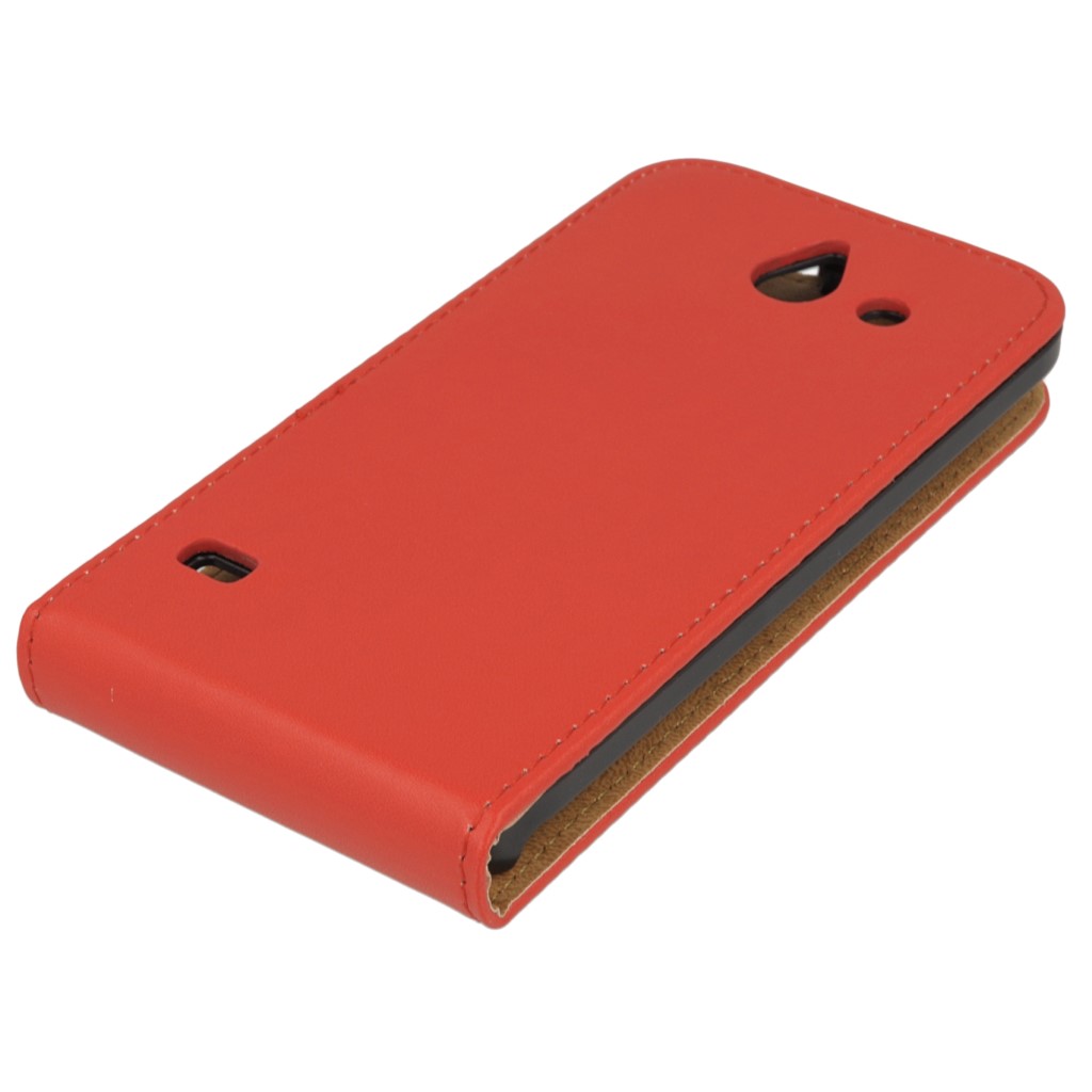 Pokrowiec z klapk na magnes Prestige Slim czerwony NOKIA Lumia 530 / 3