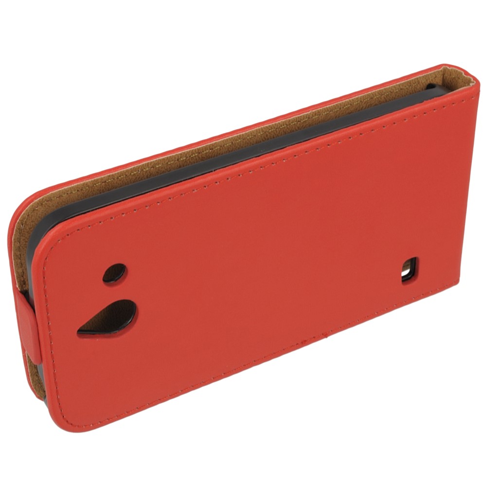 Pokrowiec z klapk na magnes Prestige Slim czerwony NOKIA Lumia 530 / 7