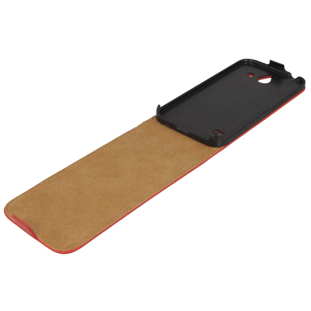 Pokrowiec z klapk na magnes Prestige Slim czerwony NOKIA Lumia 530 / 8