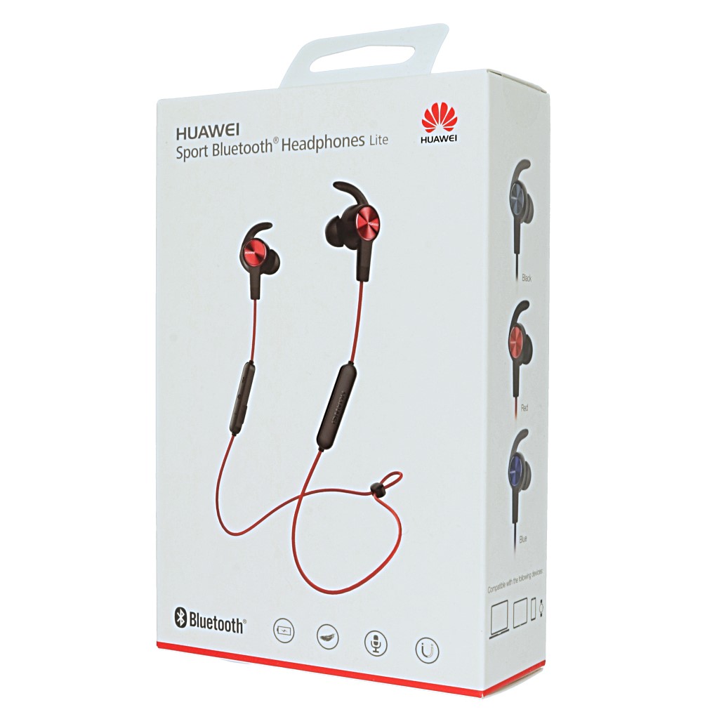 Suchawki sportowe Bluetooth Huawei AM61 czerwone ZTE Axon 7 / 2