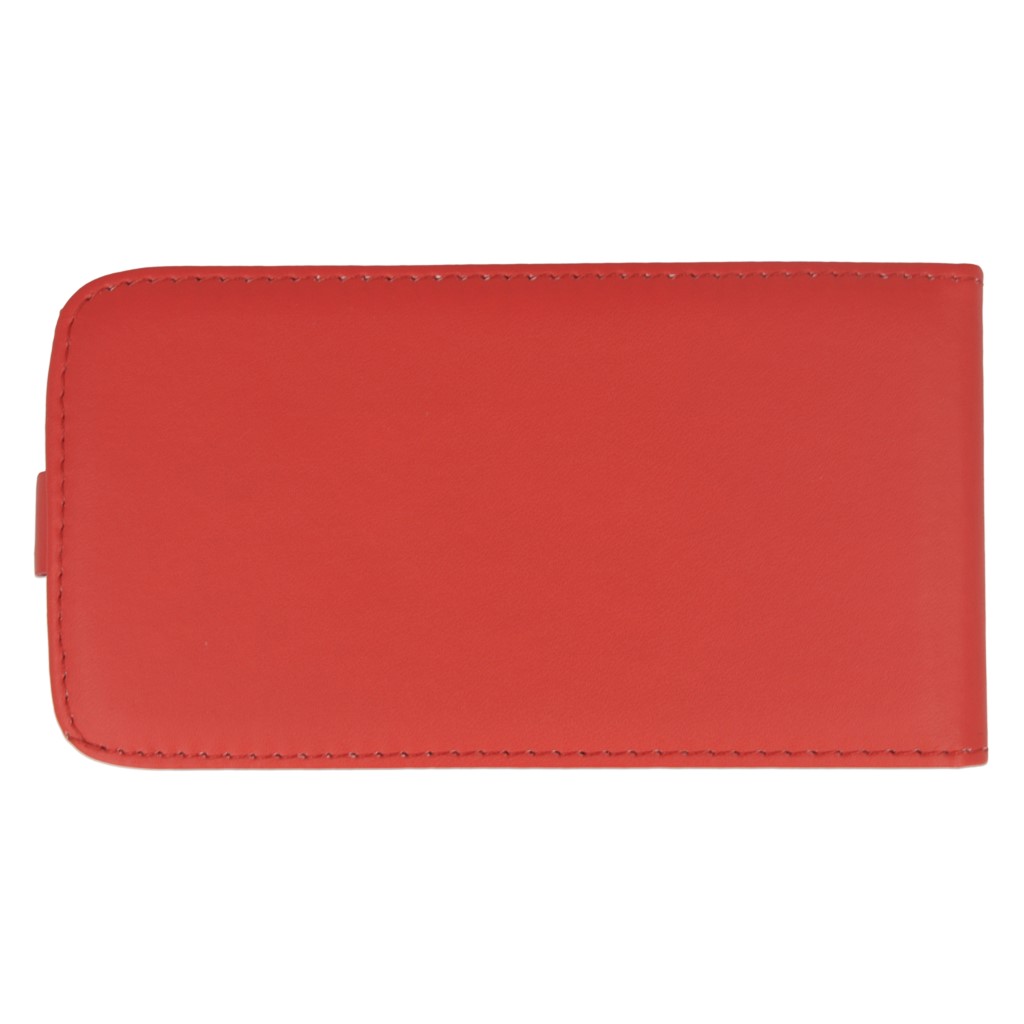 Pokrowiec z klapk na magnes Prestige Slim Flexi czerwony SONY Xperia E4 / 7