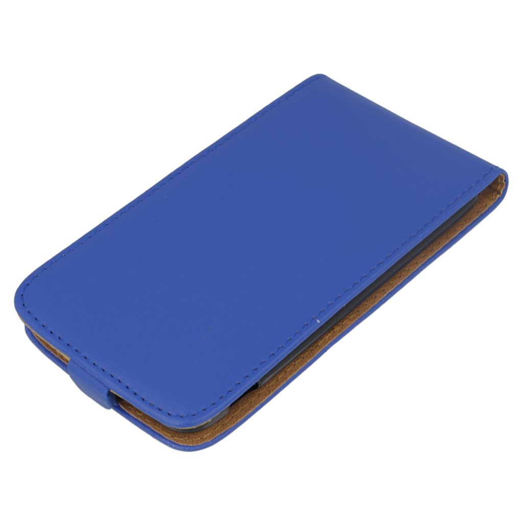 Pokrowiec z klapk na magnes Prestige Slim Flexi niebieski SONY Xperia Z4