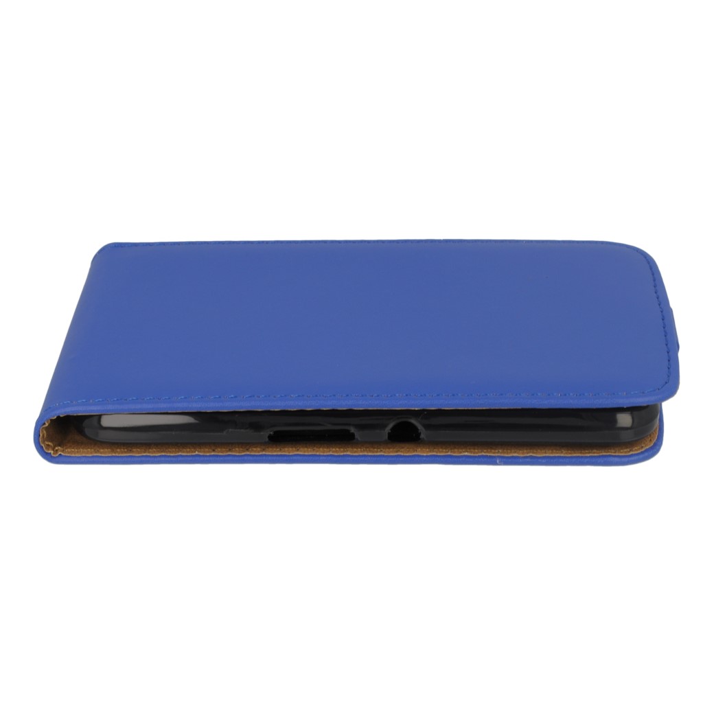 Pokrowiec z klapk na magnes Prestige Slim Flexi niebieski SONY Xperia E4 / 5