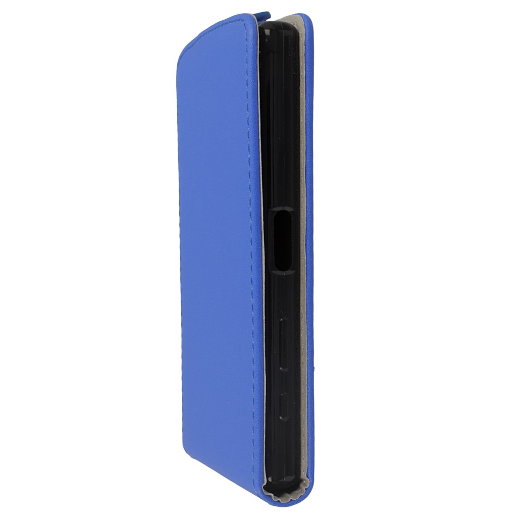 Pokrowiec z klapk na magnes Prestige Slim Flexi niebieski SONY Xperia Z5 Compact / 6