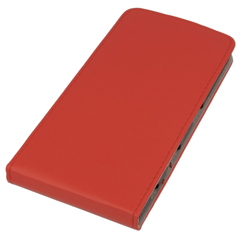 Pokrowiec z klapk na magnes Prestige Slim Flexi czerwony SONY Xperia Z5 / 3