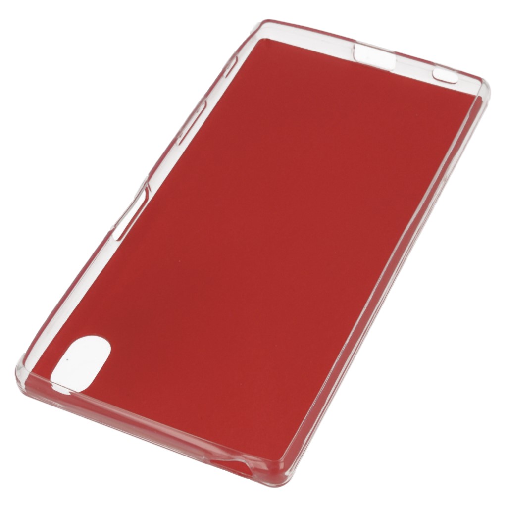 Pokrowiec etui silikonowe 0.3mm JELLY CASE SKRA czerwone SONY Xperia Z5 / 4