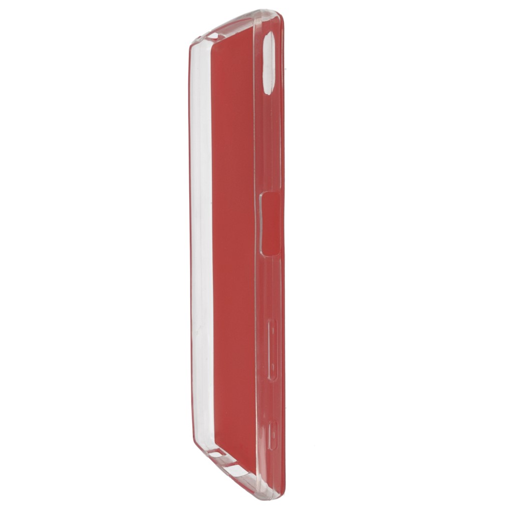 Pokrowiec etui silikonowe 0.3mm JELLY CASE SKRA czerwone SONY Xperia Z5 / 6