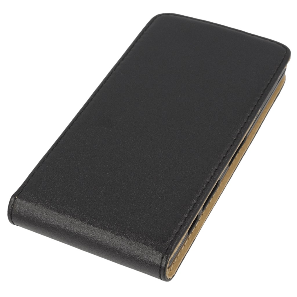 Pokrowiec z klapk na magnes Prestige Slim Flexi czarny SONY Xperia Z5 Compact / 3
