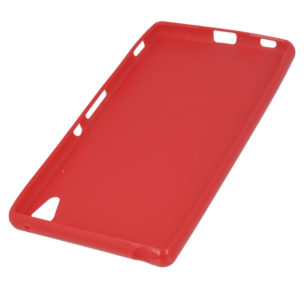 Pokrowiec silikonowe etui BACK CASE czerwone SAMSUNG Galaxy Grand GT-i9080 / 3