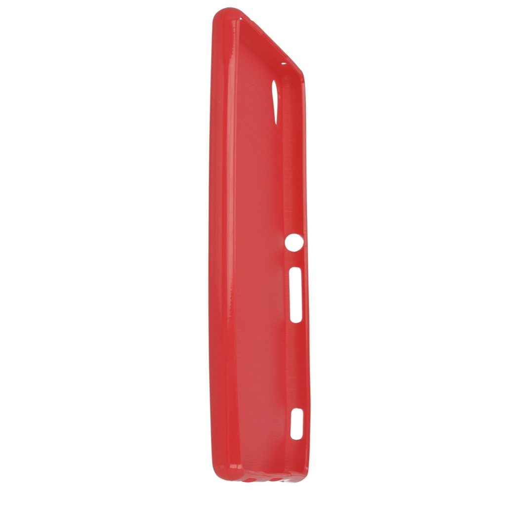 Pokrowiec silikonowe etui BACK CASE czerwone SAMSUNG Galaxy Grand GT-i9080 / 6