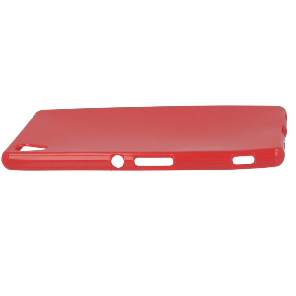 Pokrowiec silikonowe etui BACK CASE czerwone SAMSUNG Galaxy Grand GT-i9080 / 7