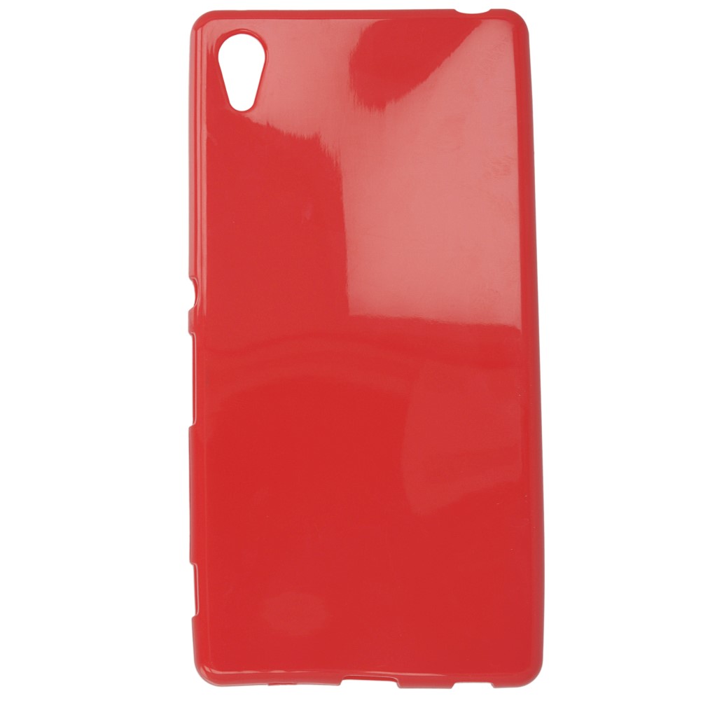 Pokrowiec silikonowe etui BACK CASE czerwone SAMSUNG Galaxy Grand GT-i9080 / 9