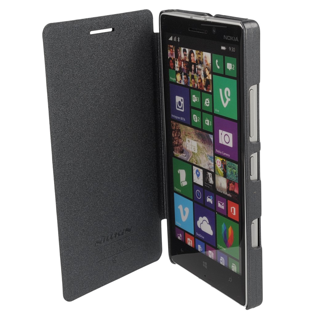 Pokrowiec etui NILLKIN SPARKLE czarne NOKIA Lumia 930 / 8