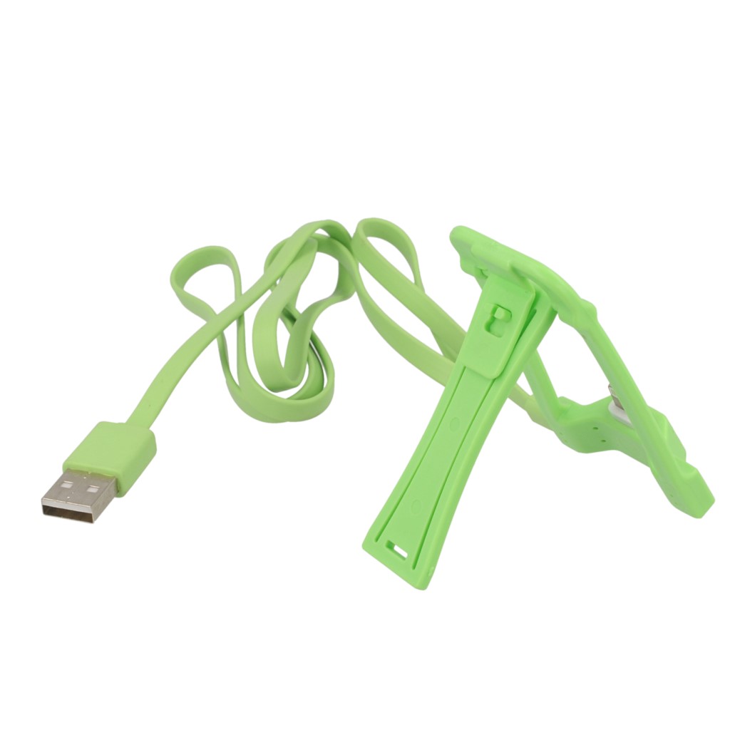 Stacja dokujca podstawka Lightning USB zielona APPLE iPhone X / 2