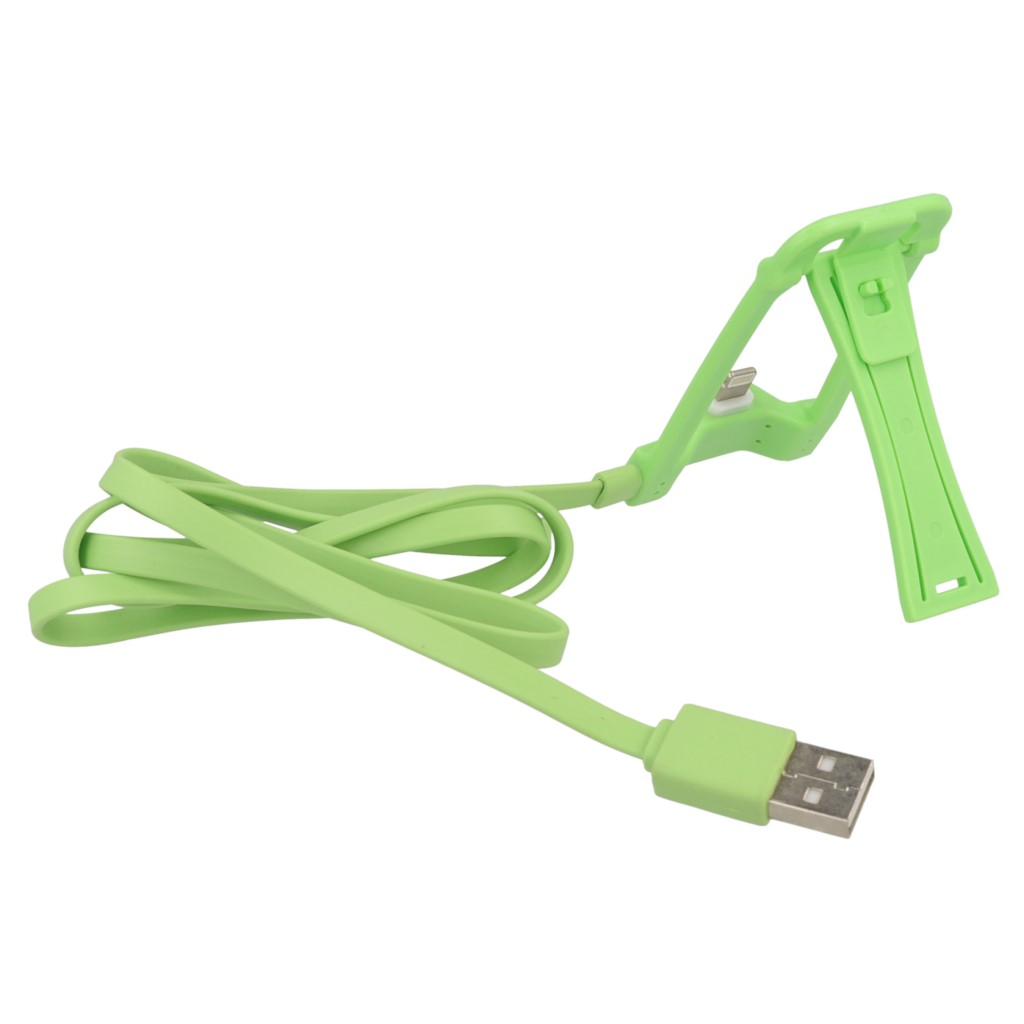 Stacja dokujca podstawka Lightning USB zielona / 3