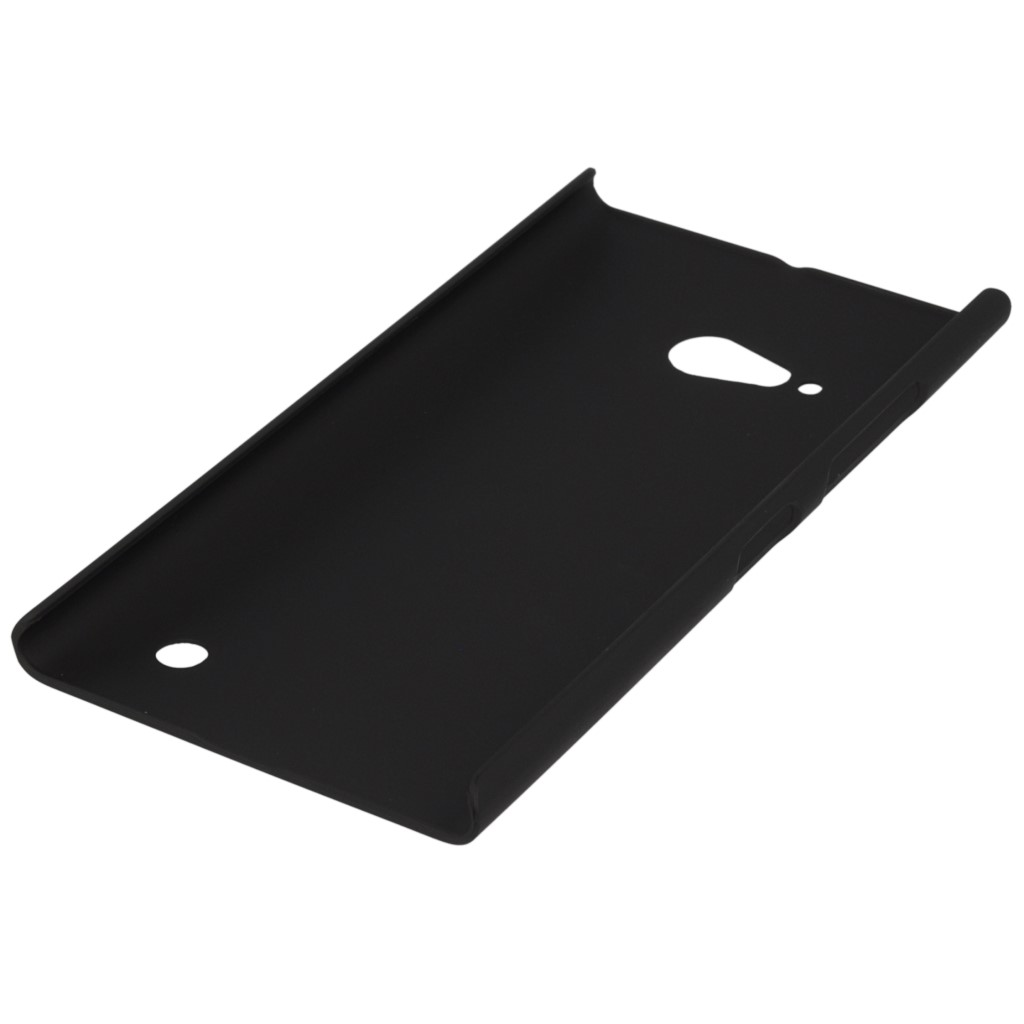 Pokrowiec etui NILLKIN SUPER SHIELD czarne NOKIA Lumia 735 / 3