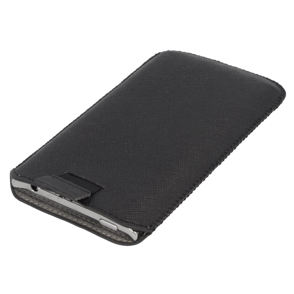 Pokrowiec etui PURO Essential Slim czarne SAMSUNG GT-i8200 Galaxy S III mini VE / 2