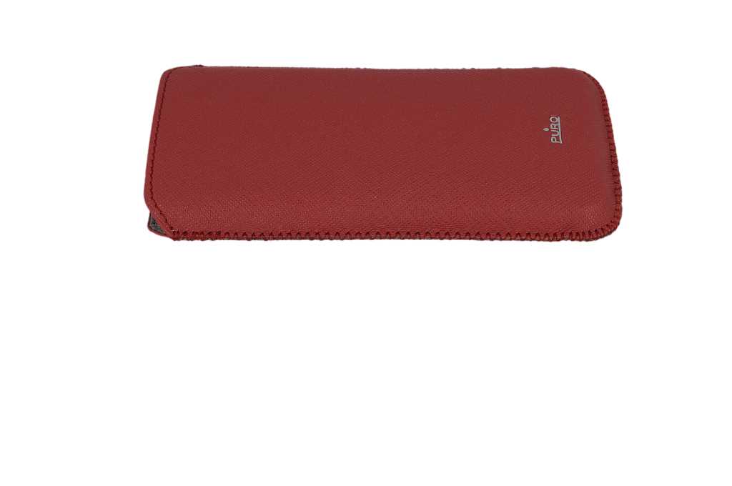 Pokrowiec etui PURO Essential Slim czerwone SAMSUNG Galaxy S III mini VE / 8
