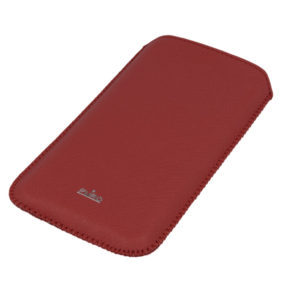 Pokrowiec etui PURO Essential Slim czerwone NOKIA Lumia 635 / 4