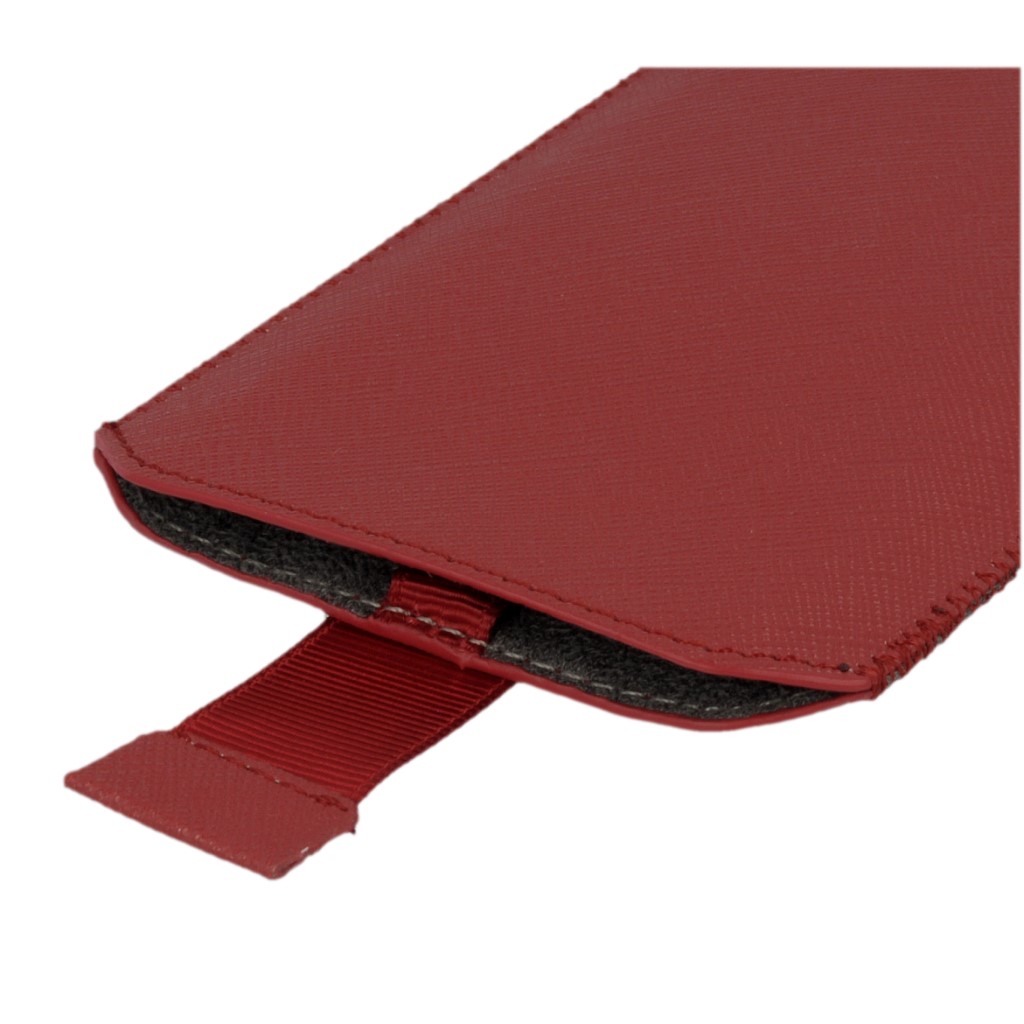 Pokrowiec etui PURO Essential Slim czerwone SAMSUNG GT-S7580 Galaxy Trend Plus / 6