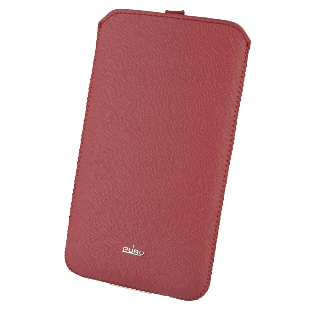 Pokrowiec etui PURO Essential Slim czerwone SAMSUNG GT-S7580 Galaxy Trend Plus