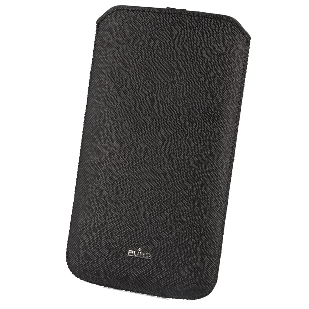 Pokrowiec etui PURO Essential Slim czarne HTC Desire 310