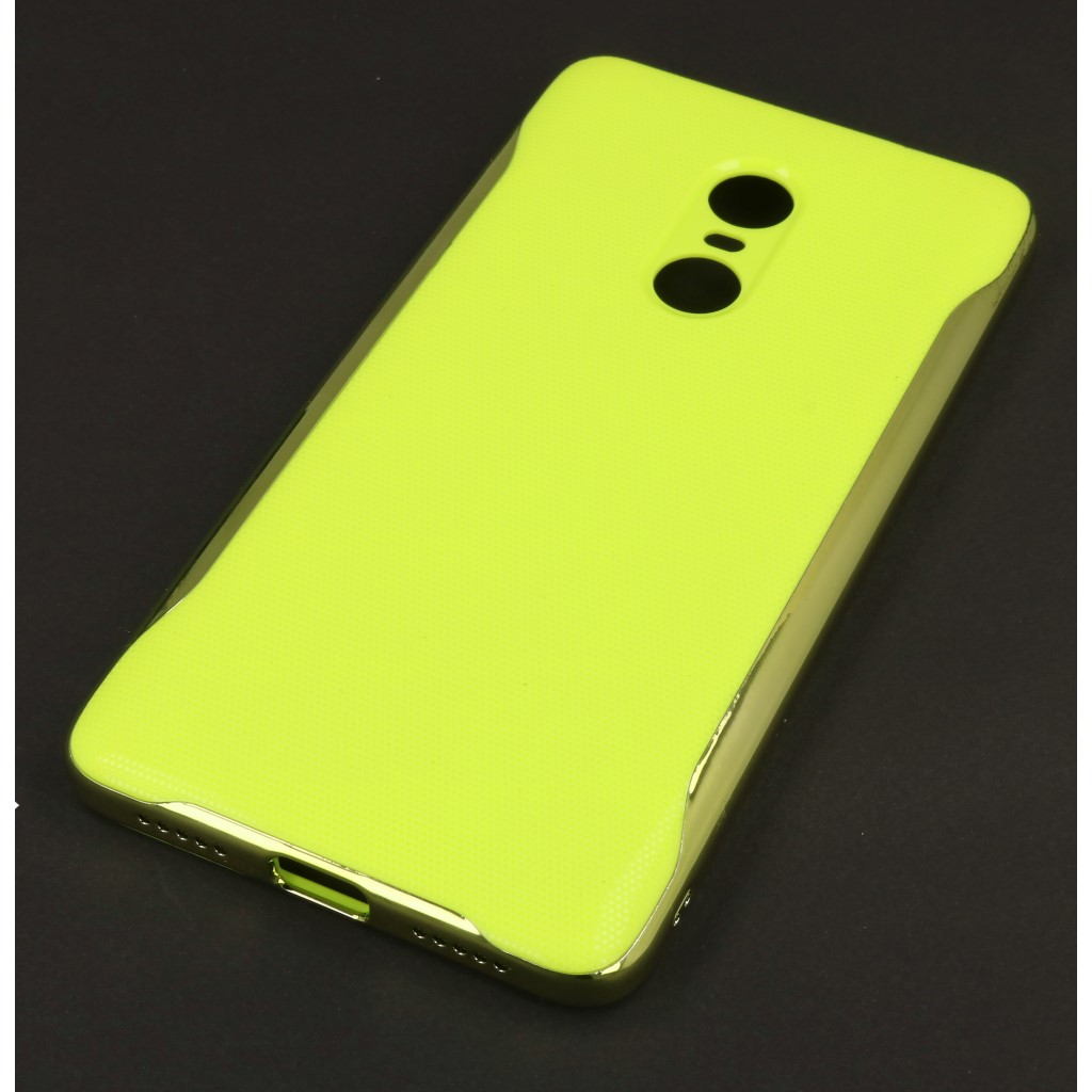 Pokrowiec etui elowe Neon Case limonkowe Xiaomi Redmi Note 4X