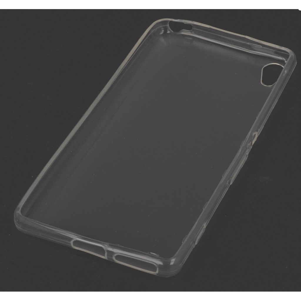 Pokrowiec silikonowe etui Back Case przeroczyste SONY Xperia XA / 4