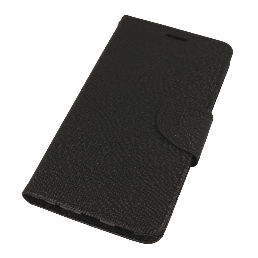 Pokrowiec etui z klapk na magnes Fancy Case czarne ASUS Zenfone 4 Selfie Pro ZD552KL / 2