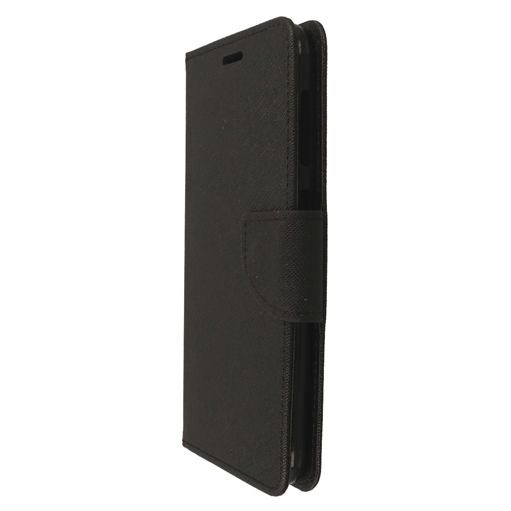 Pokrowiec etui z klapk na magnes Fancy Case czarne ASUS Zenfone 4 Selfie Pro ZD552KL / 5