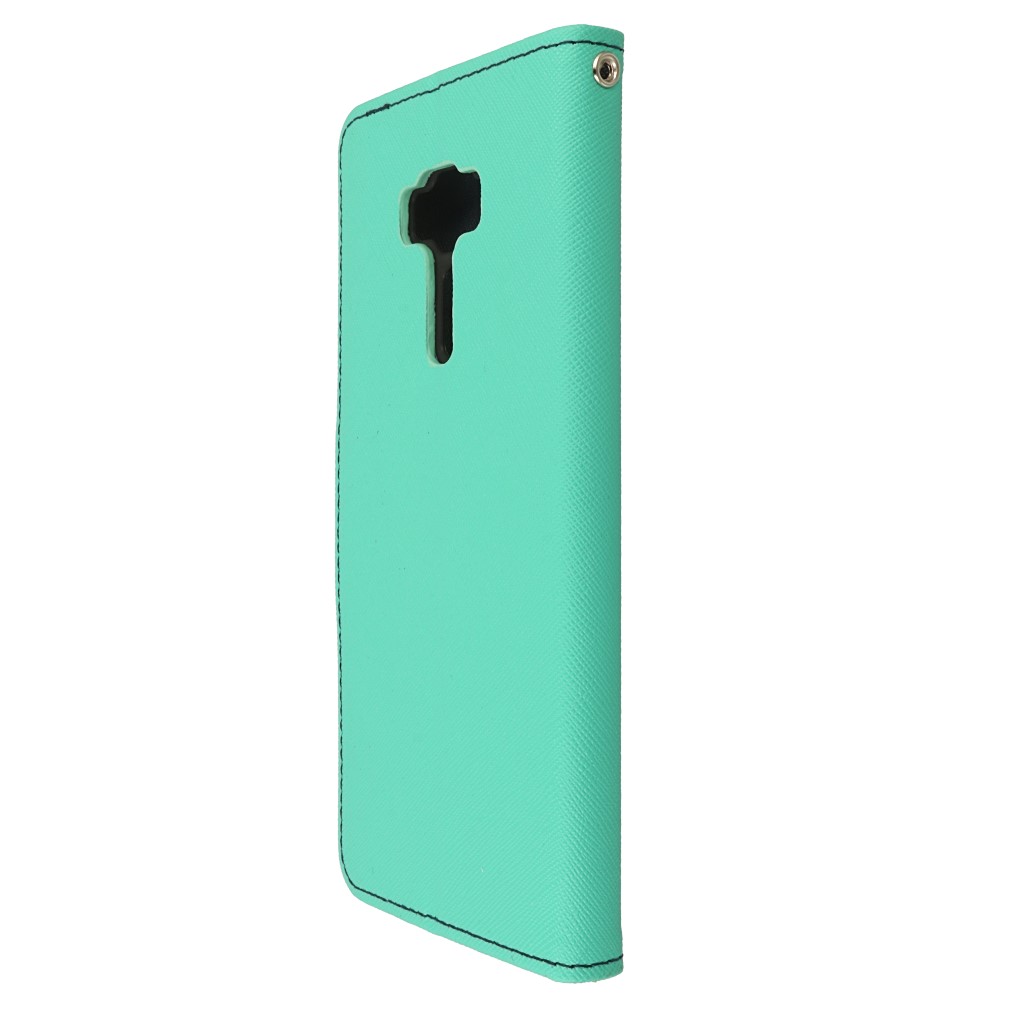 Pokrowiec etui z klapk na magnes Fancy Case mitowo-granatowe ASUS Zenfone 4 Selfie Pro ZD552KL / 5