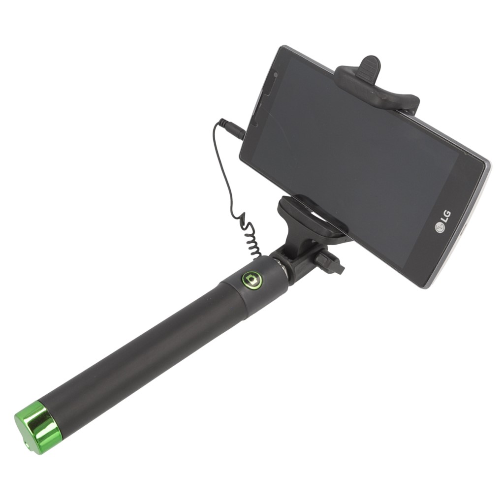 Statyw wysignik selfie Pilot w rczce Premium zielony ALCATEL One Touch Go Play