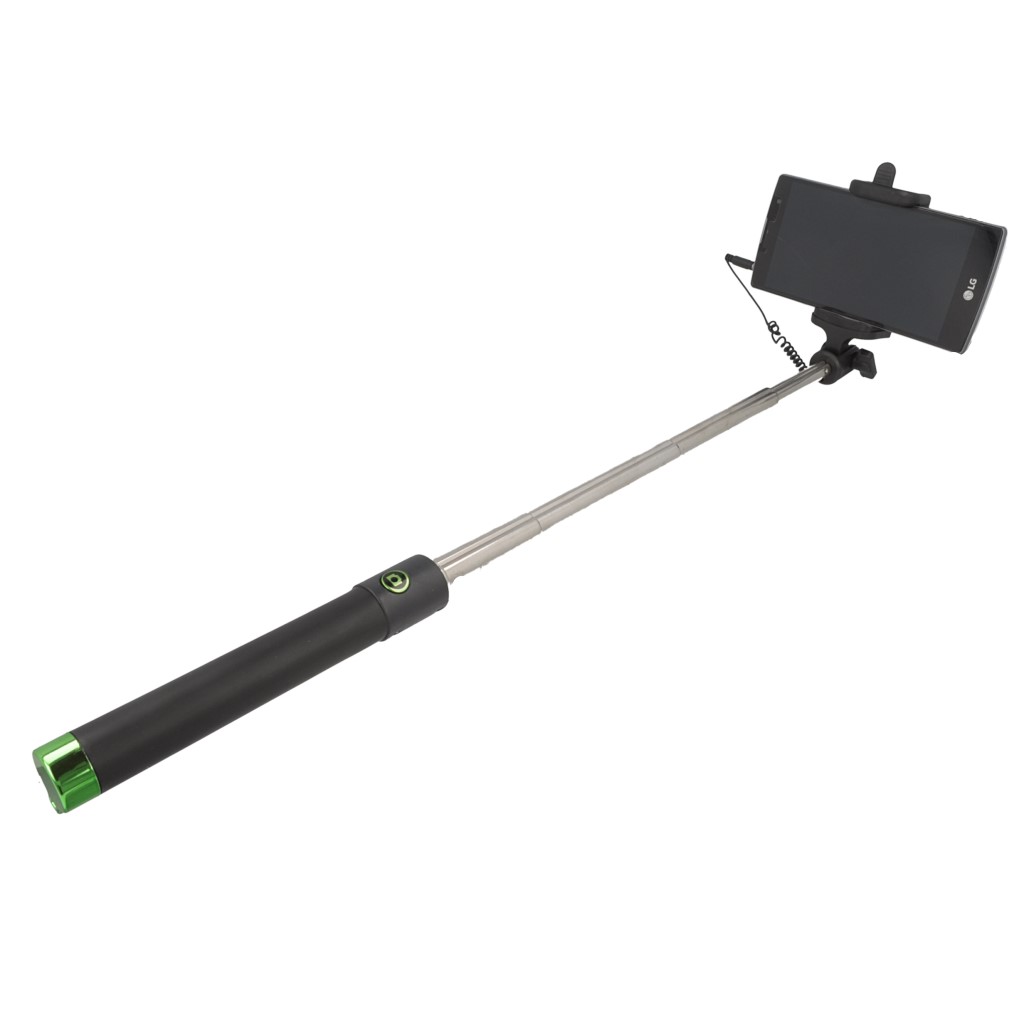 Statyw wysignik selfie Pilot w rczce Premium zielony ALCATEL 3X 2020 / 6