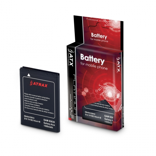 Bateria Platinum 1500 mAh li-ion Ace S5830 SAMSUNG GT-S5830 Galaxy Ace