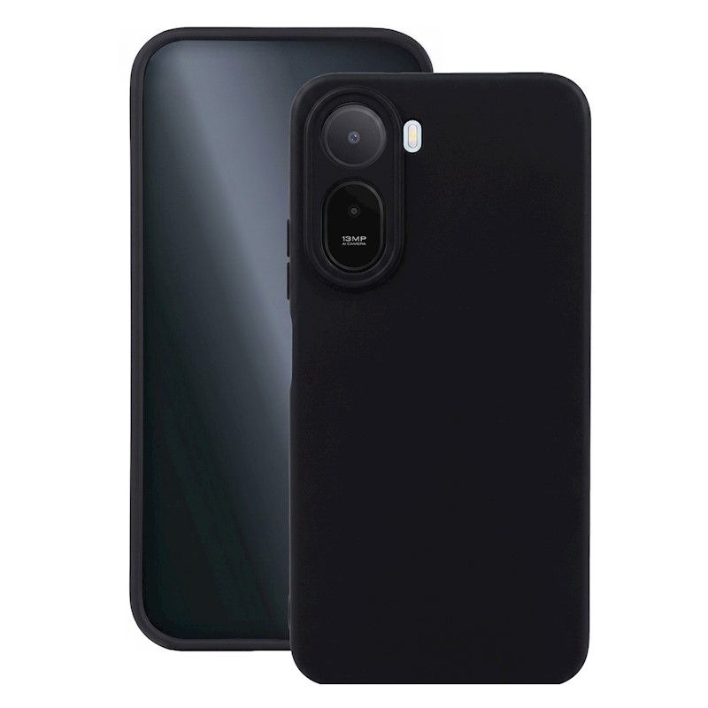 Pokrowiec Nakładka z matowego silikonu Back Case Matt czarna Xiaomi Redmi A7 Pro Pokrowiec Nakładka z matowego silikonu Back Case Matt czarna Xiaomi Redmi A7 Pro