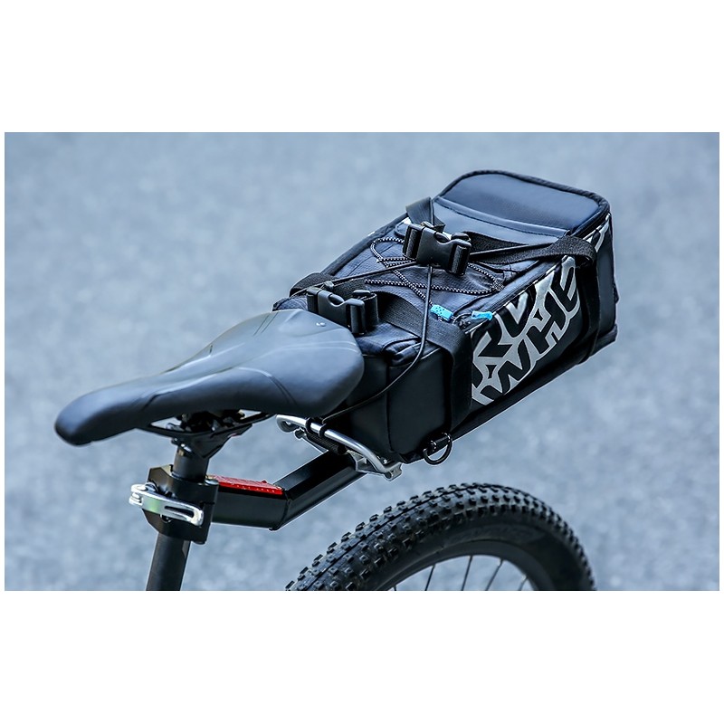 Uchwyt rowerowy Baganik tylny na sztyc Roswheel Model 62408 Oppo A53s / 5