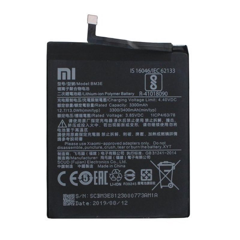 Bateria oryginalna BM3E 3400mAh Li-Ion Xiaomi Mi 8