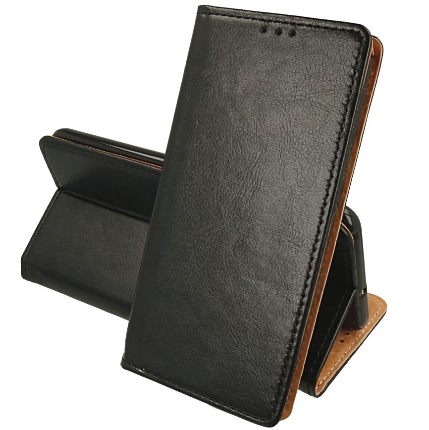 Pokrowiec etui skrzane Flexi Book Special czarne Xiaomi Mi Note 10