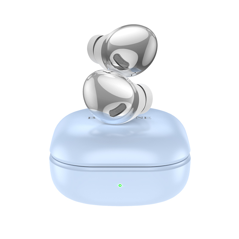 Suchawki Borofone Bluetooth TWS BW10 Magic Rhyme niebieskie SONY Xperia 5 V