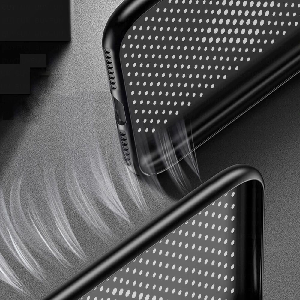Pokrowiec etui silikonowe Breath Case czarne Xiaomi Redmi Note 9 Pro Max / 3