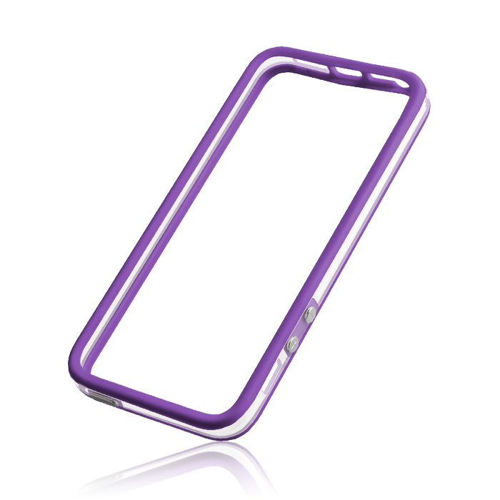 Pokrowiec Bumper fioletowy SAMSUNG Galaxy S4 mini plus